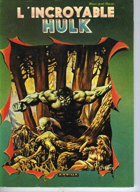 Scan de la Couverture Hulk n 1